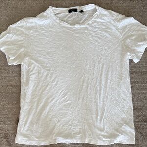 Men’s Theory white crewneck